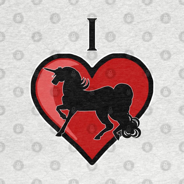 I Heart Unicorns by BlakCircleGirl